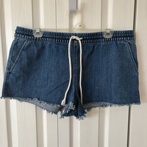 Aerie Pull-On Denim Shorts